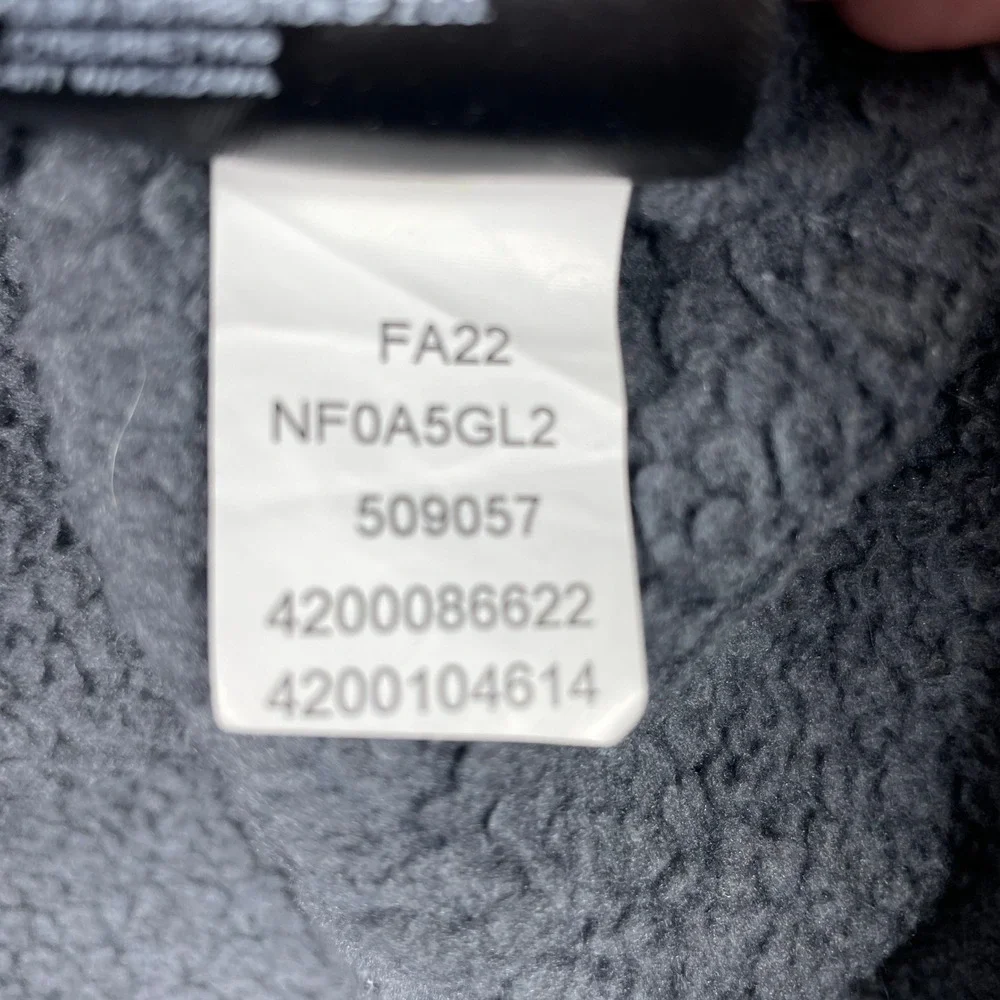 The North Face Pullover Mens M Gray Gordon Lyons Quarter Zip Fleece NF0A5GL2